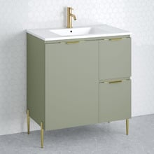Nevada 750mm Freestanding Vanity with Ceramic Countertop